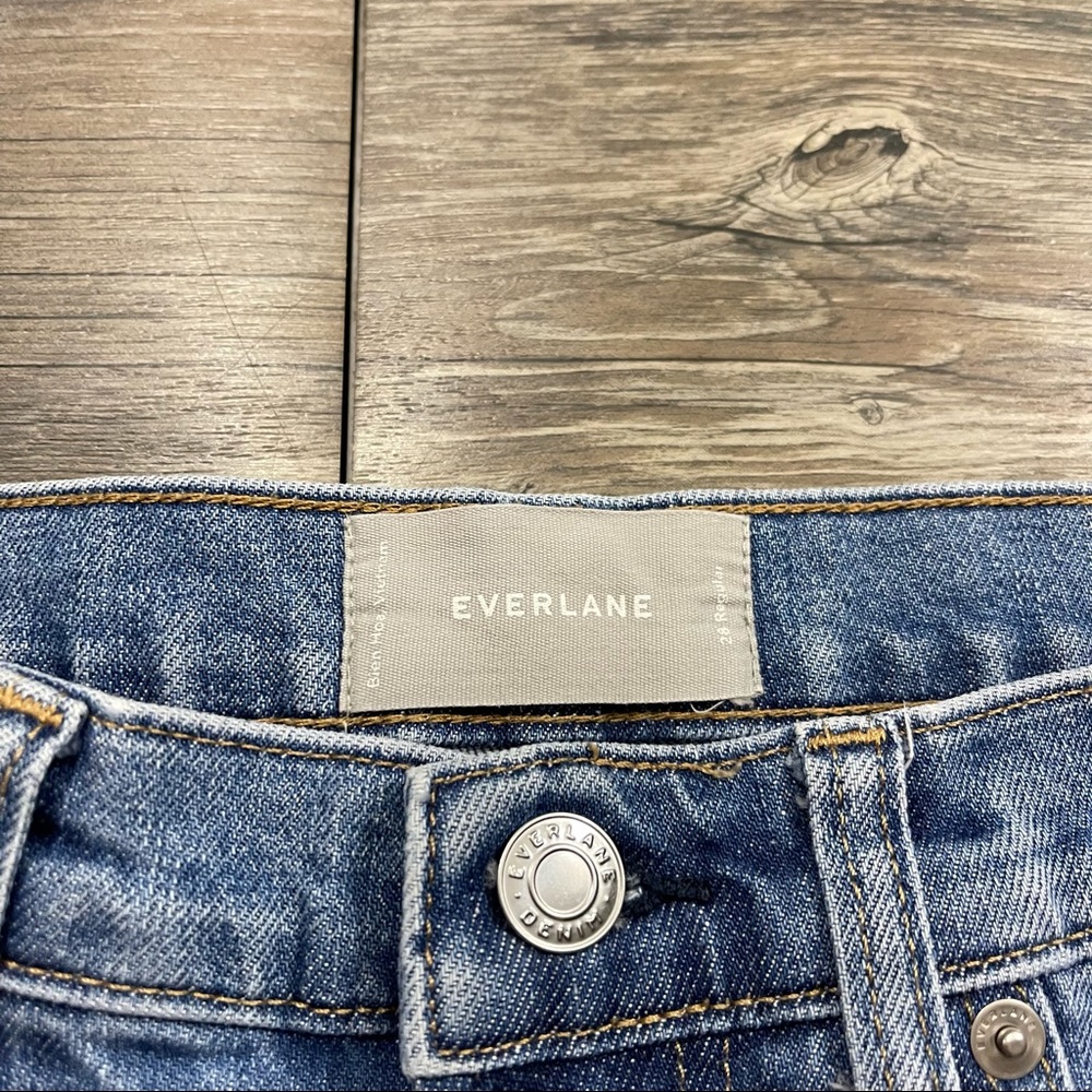 Everlane High Waist Jean Shorts Womens Sz 28 - Picture 2 of 6